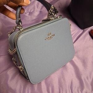 Coach Light Blue Mini Bag